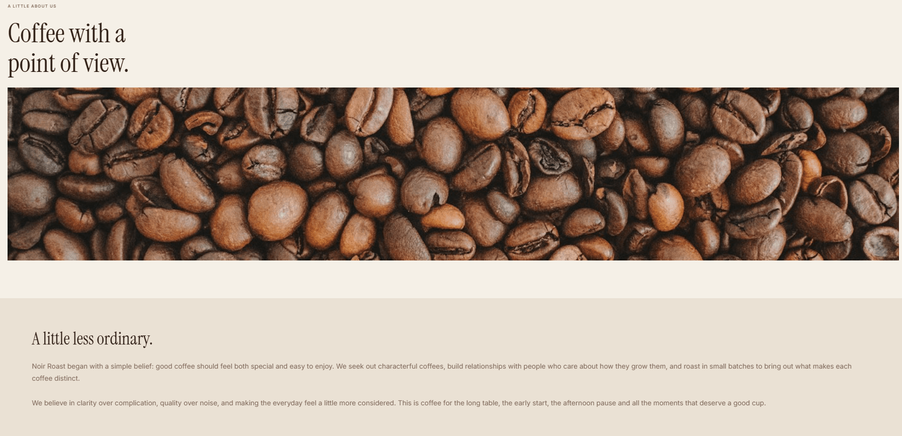 Noir Coffee