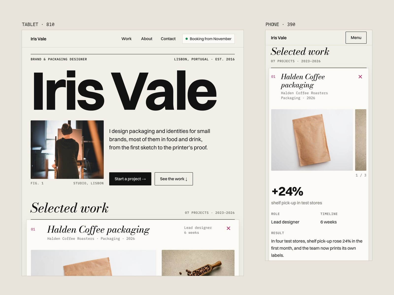 Tearsheet