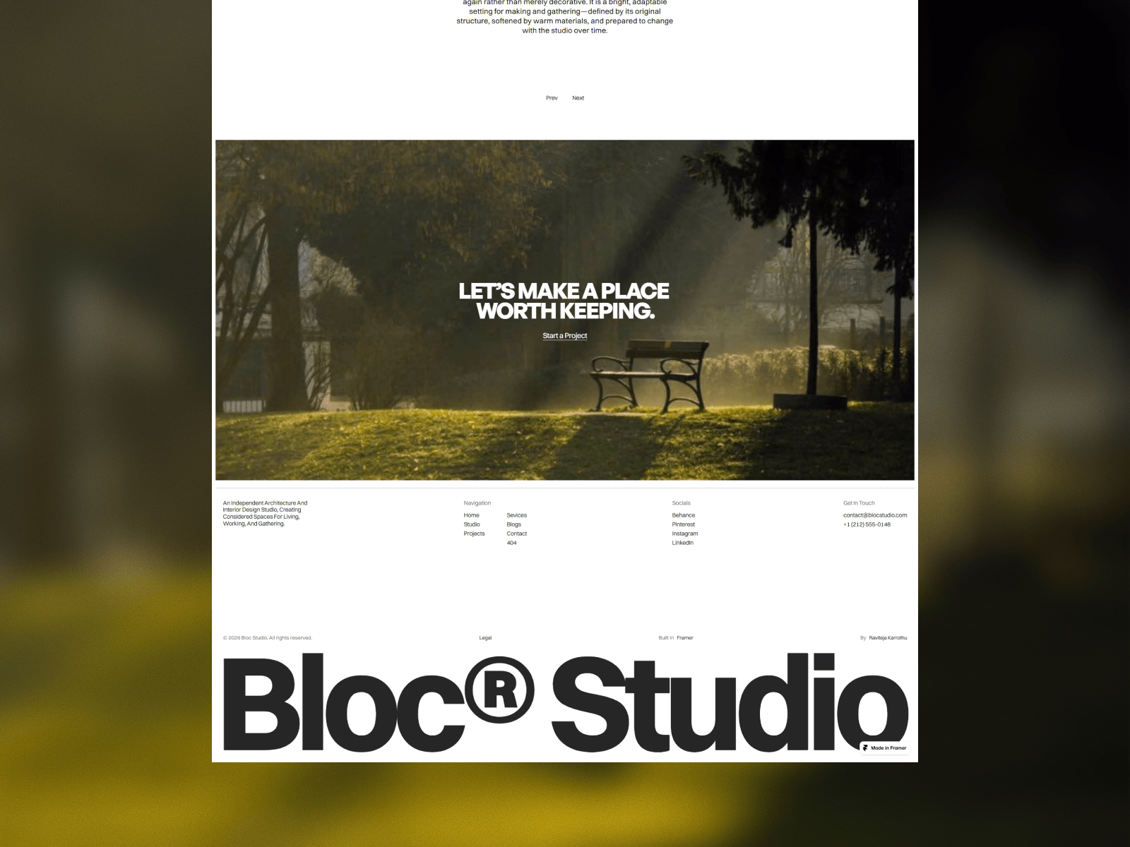 Bloc Studio