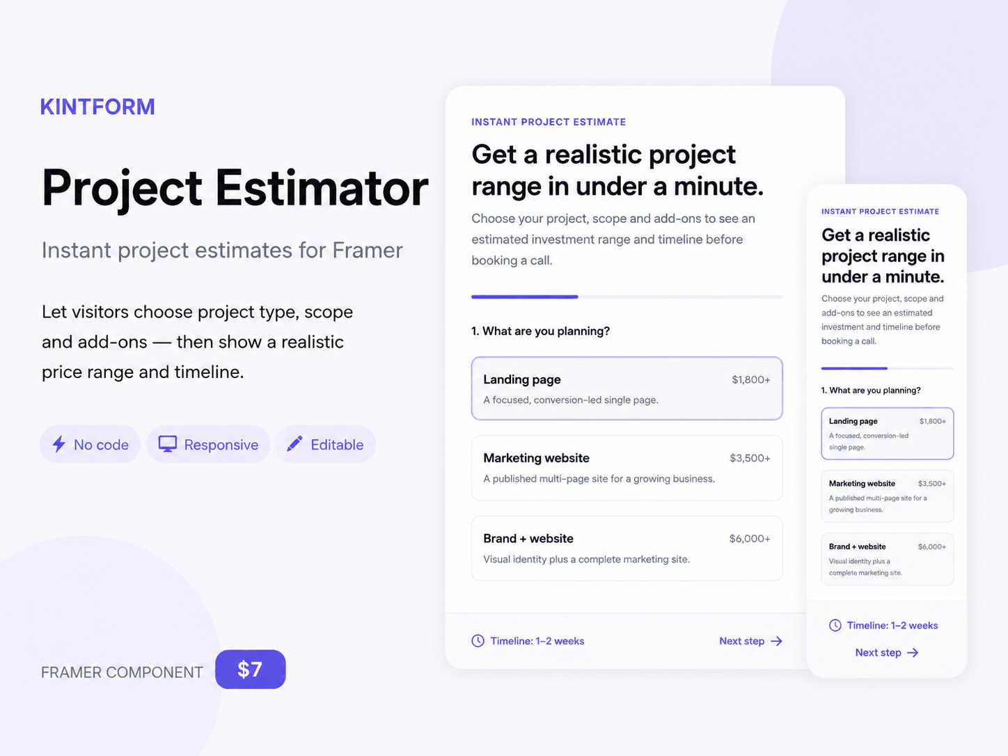 Project Estimator