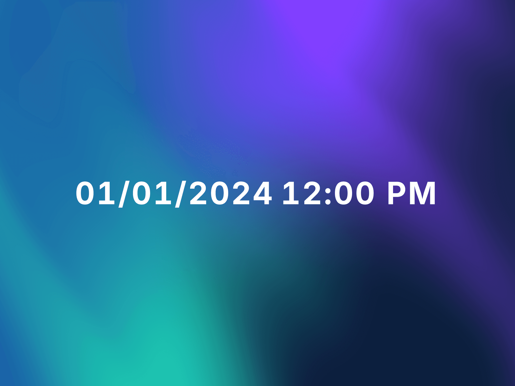 Minimal Clock