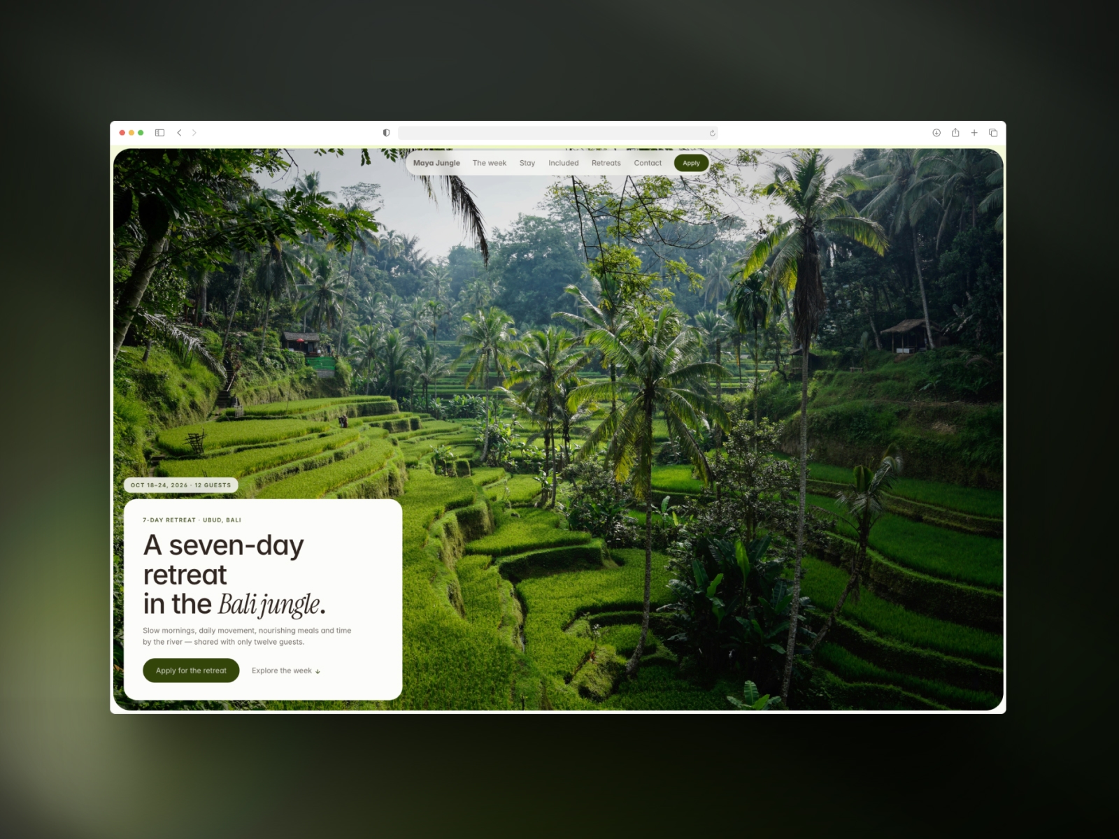 Maya Jungle