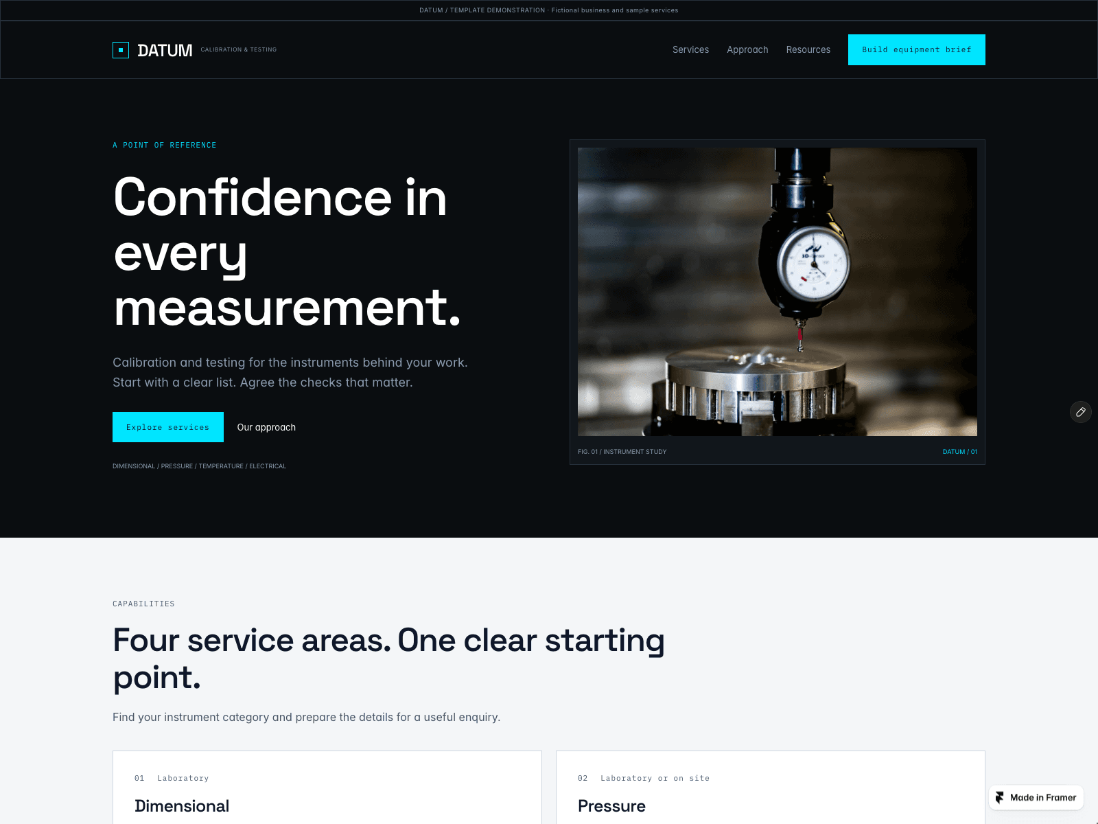 Datum Calibration
