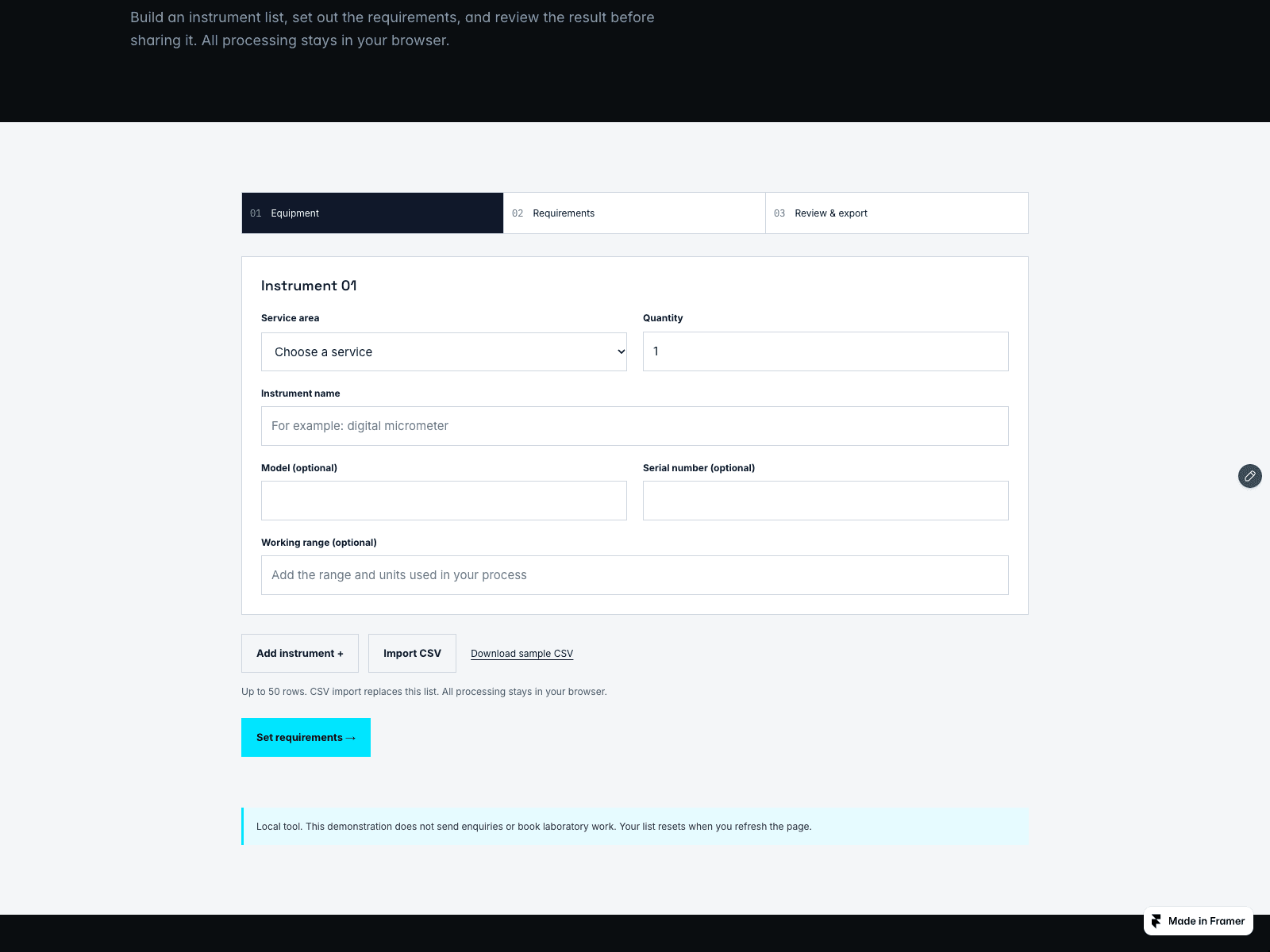 Datum Calibration