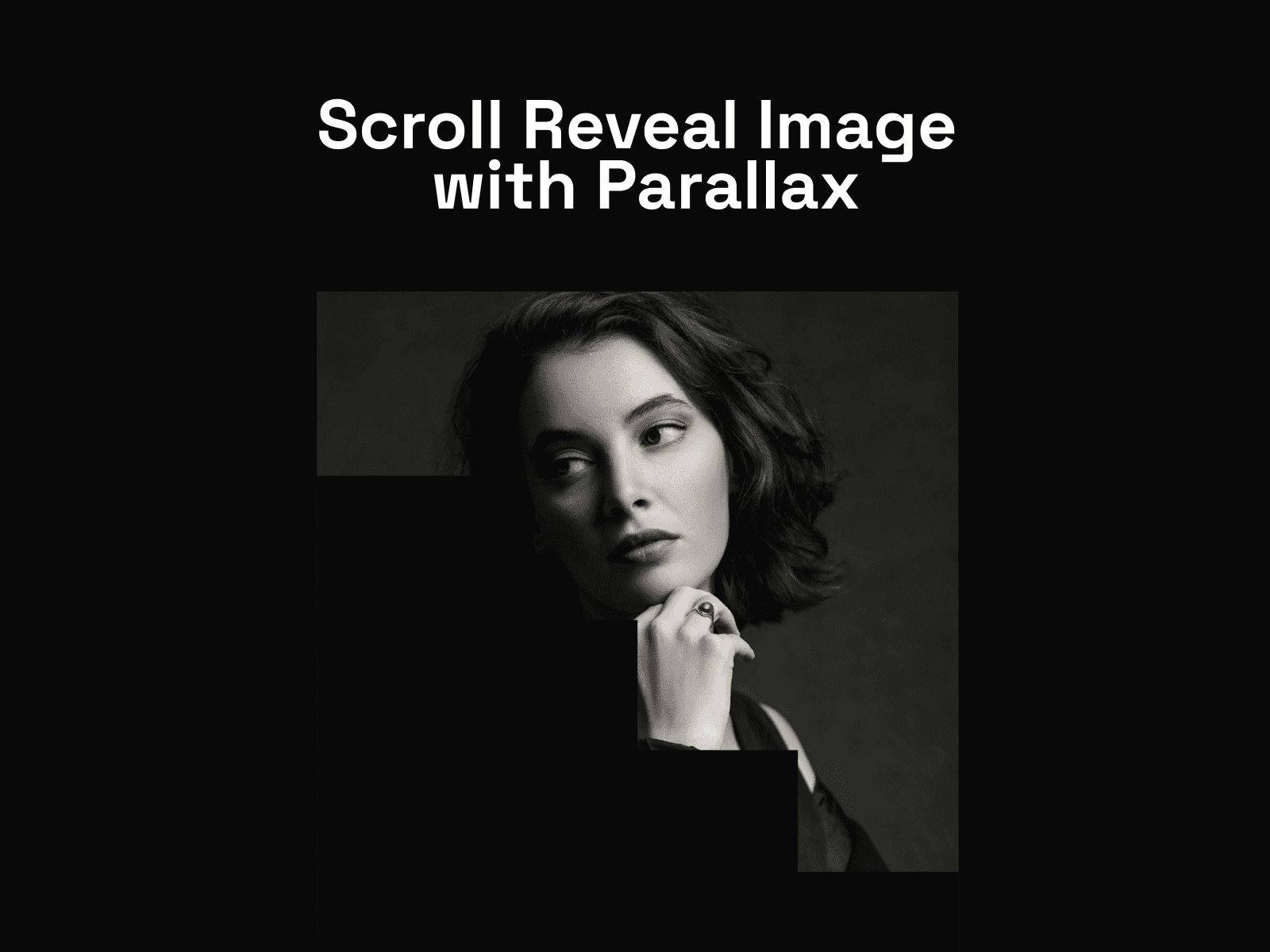Scroll Reveal Paralx