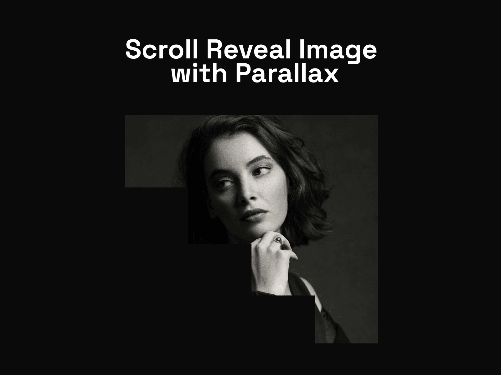 Scroll Reveal Paralx