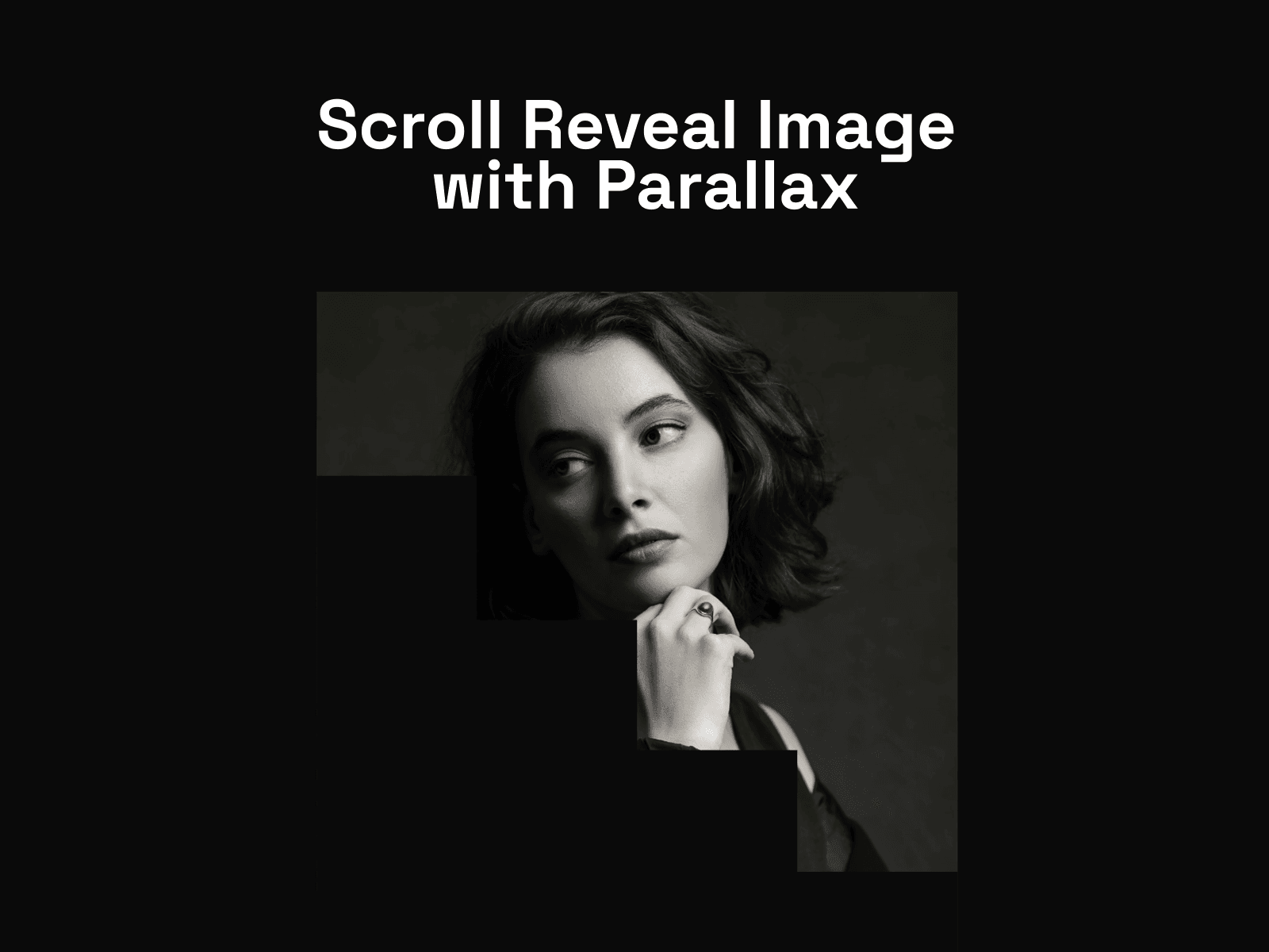 Scroll Reveal Paralx