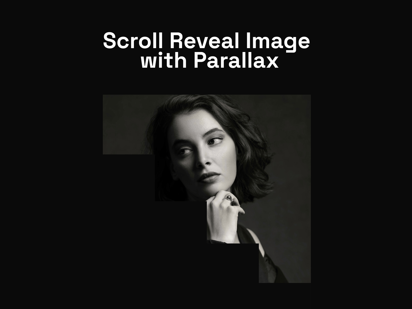 Scroll Reveal Paralx