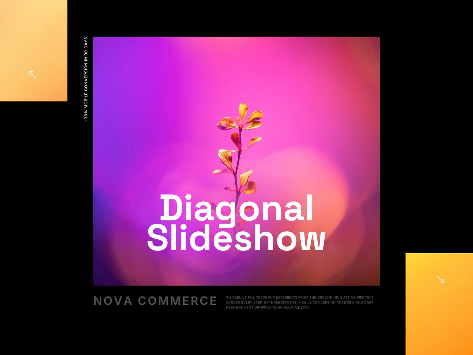 Diagonal Slideshow
