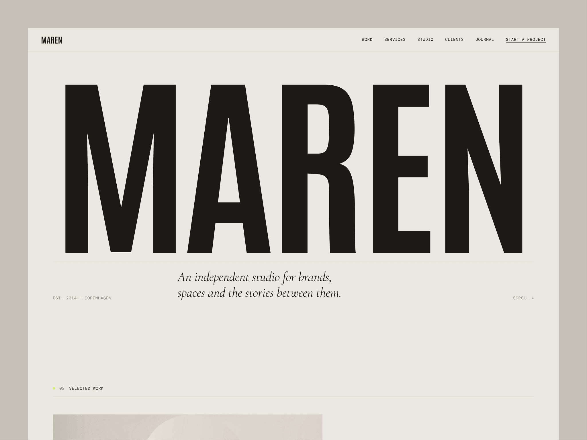 Maren Studio