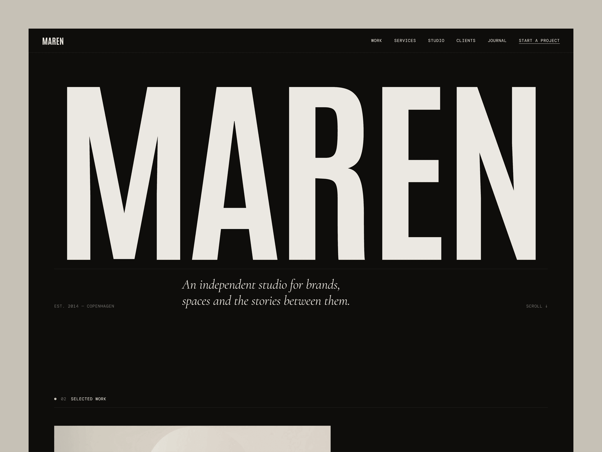 Maren Studio