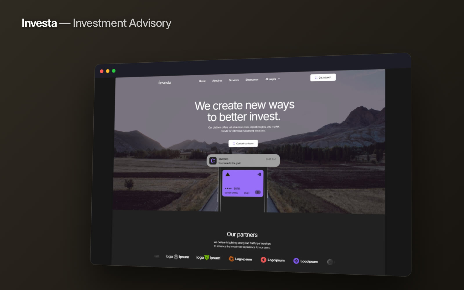 Portfolio management, asset management, financial planning — each with its own structured section rather than one paragraph called Services.Investa is built for advisory firms whose clients read carefully before they commit anything, and whose website currently asks them to take it on faith.Live preview → https://investa-template.framer.website/Grab your copy of Investa →#framer #framertemplate #framerexpert #webdesign #nocode #investment #finance #advisory #wealthmanagement