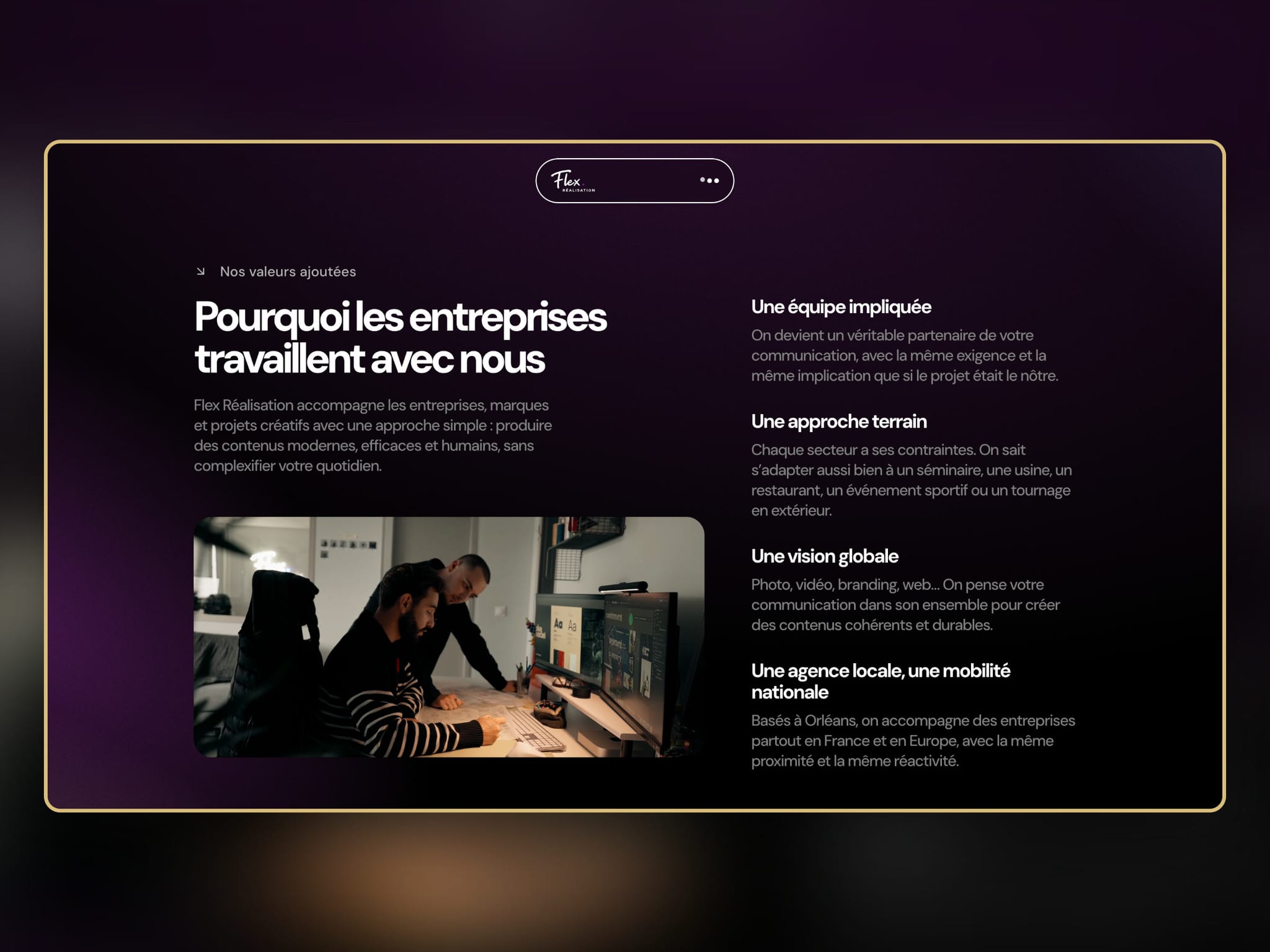 Flex Réalisation