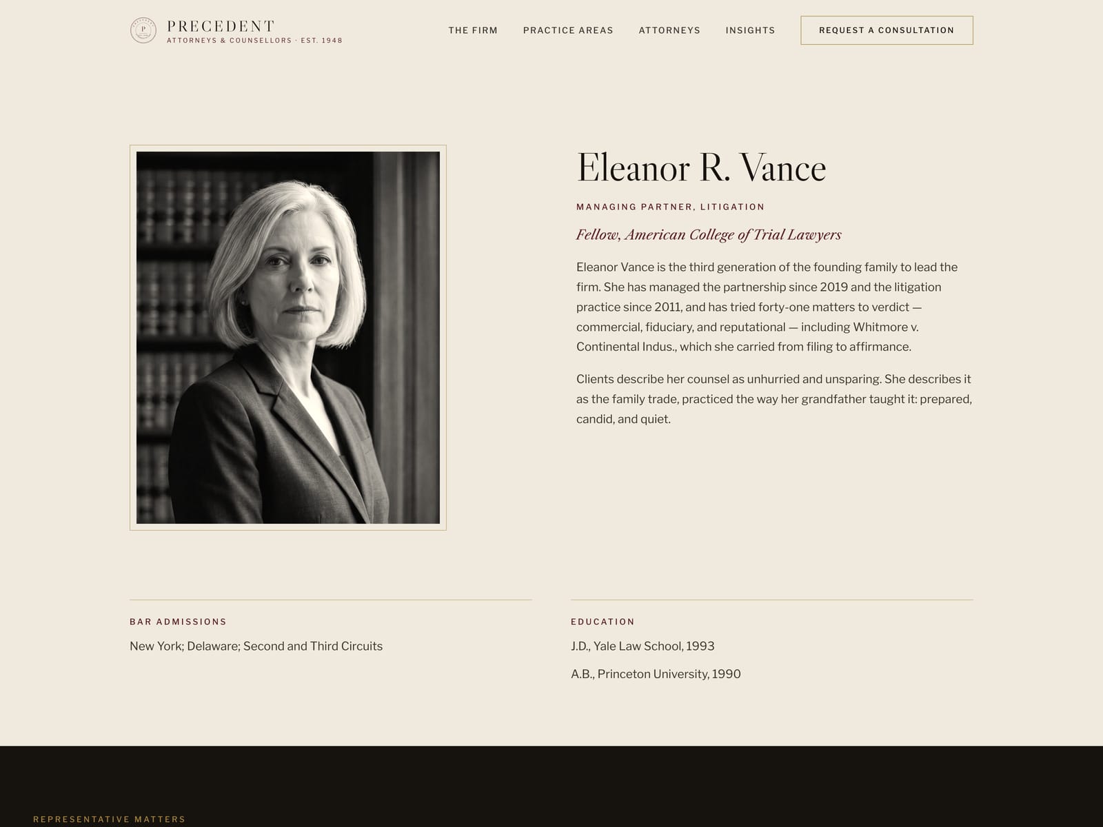 PRECEDENT Litigation