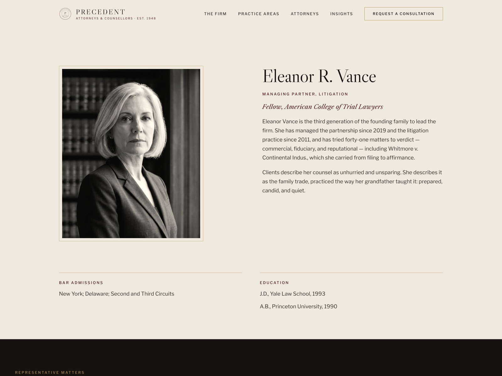 PRECEDENT