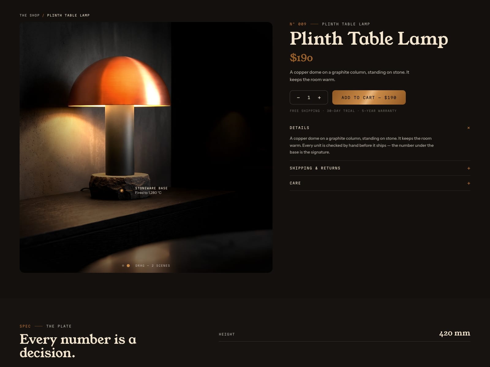 PLINTH Online Shop