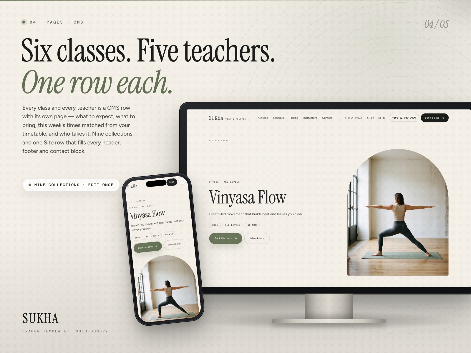 SUKHA Studio Teacher