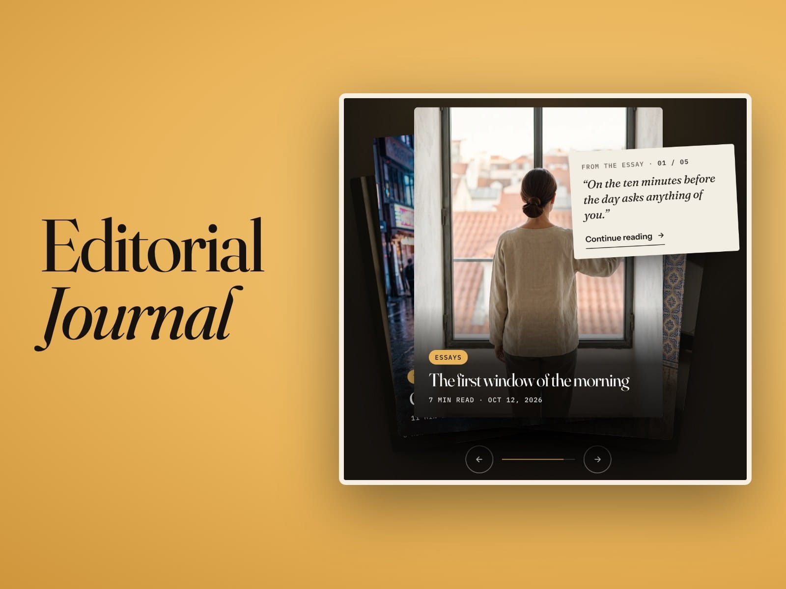 Editorial Journal