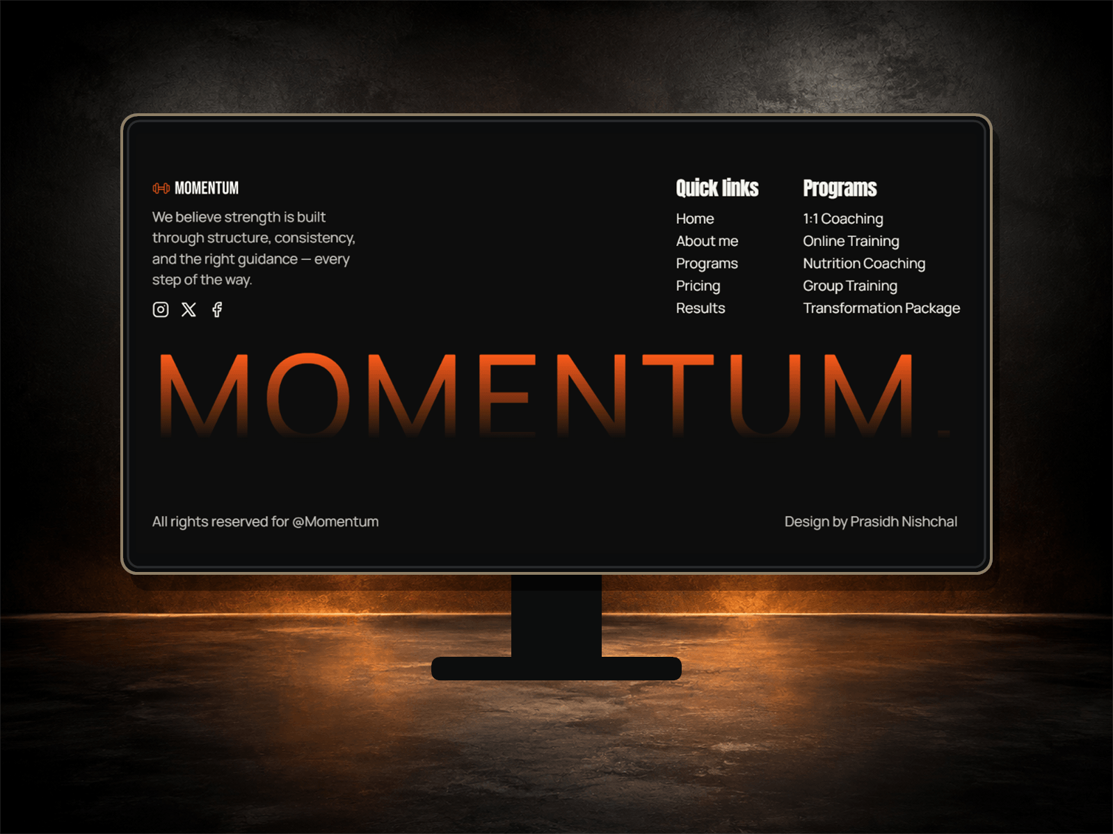 Momentum Fit