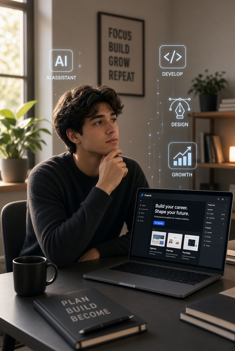 Is selling Framer templates still enough to make good money in the AI era, or do Framer designers now need real development skills too?With AI tools generating layouts, code, and even full sites so quickly, I’m wondering:Can focusing purely on high-quality Framer templates still be a solid full-time income?Or has the bar risen so much that designers who only design (without coding/React/Framer CMS/advanced interactions knowledge) are getting left behind?Would love to hear from people who are actually selling templates or freelancing with Framer right now. What’s working for you in 2026?