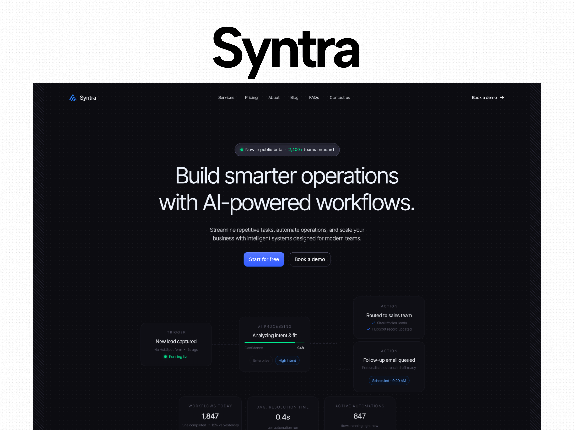 Syntraa