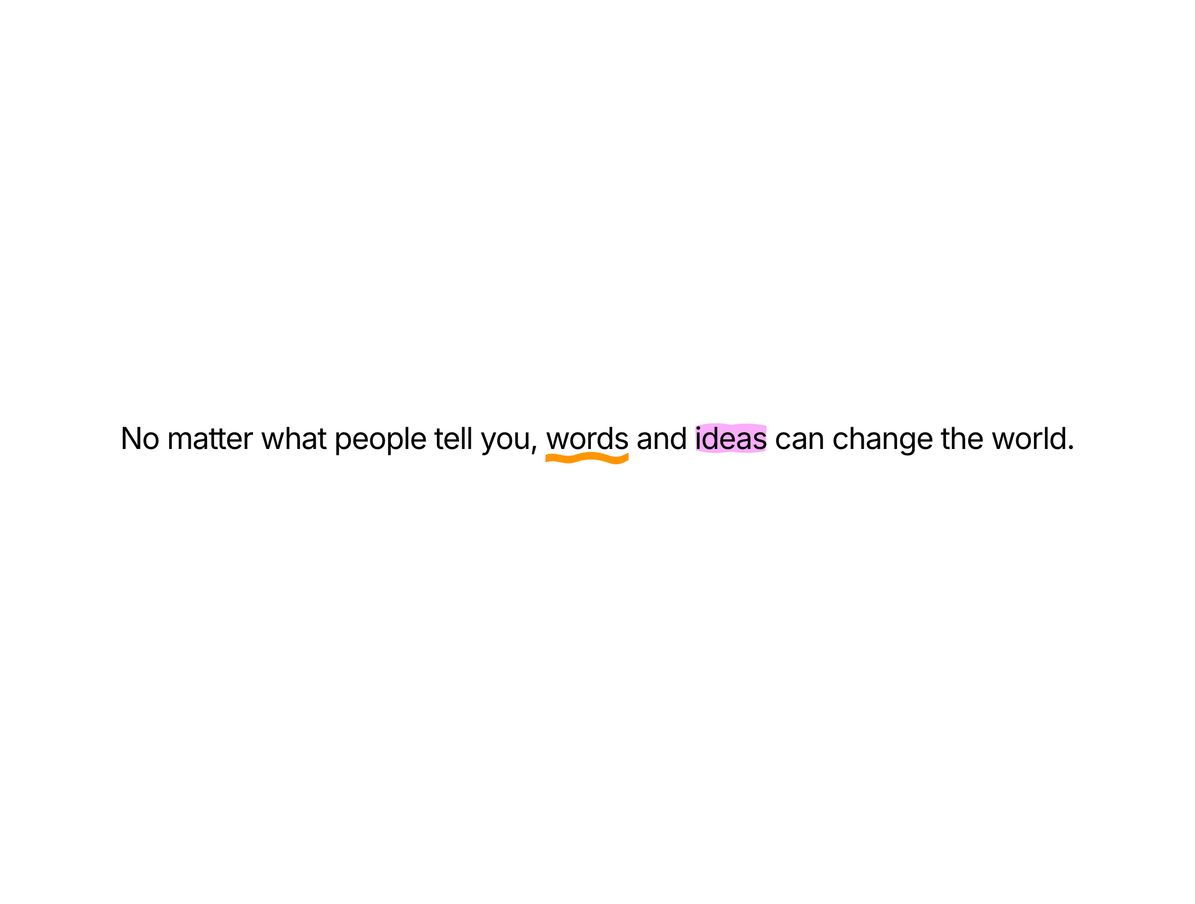 Scribble Text