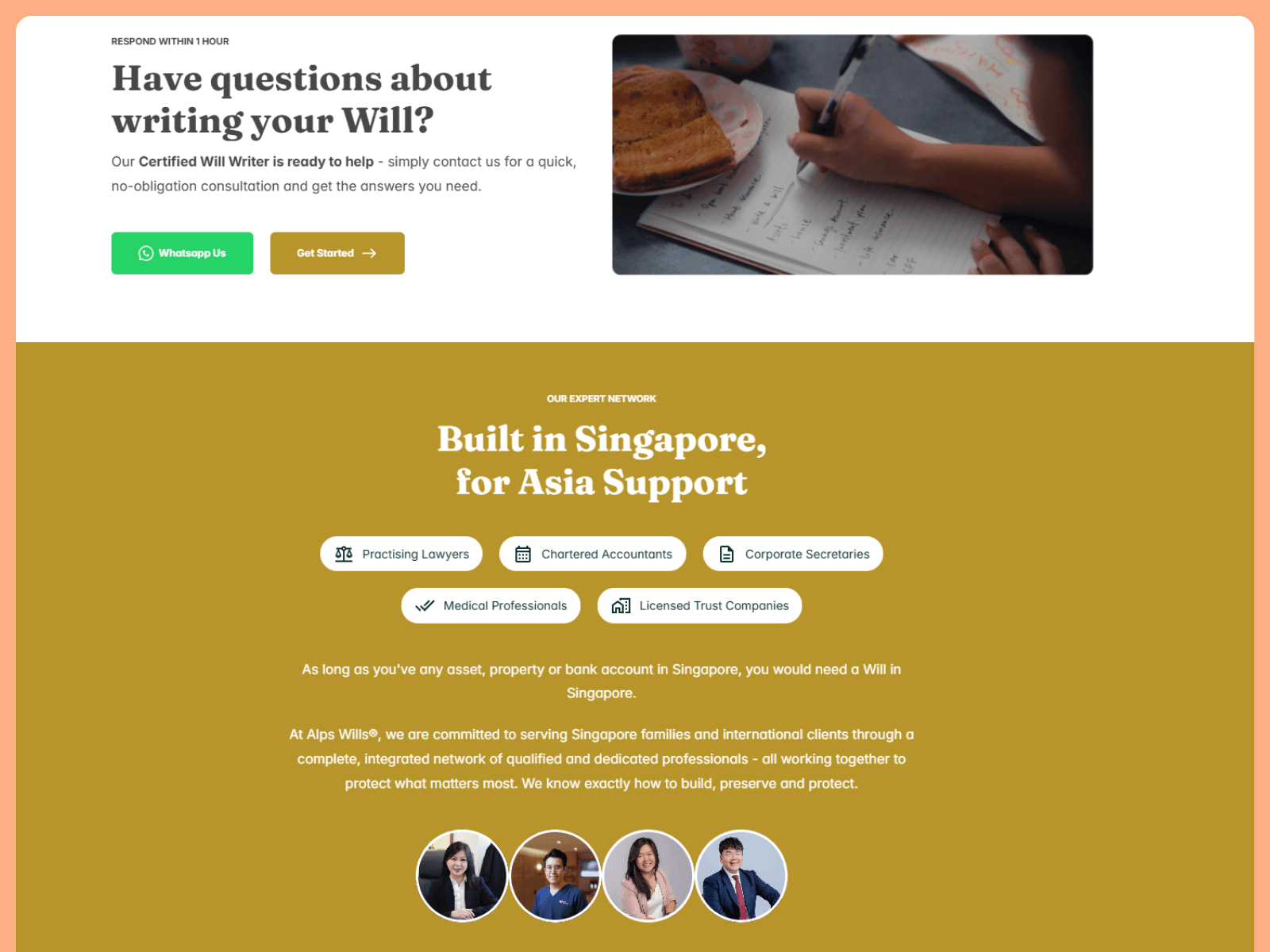 Alps Wills Website
