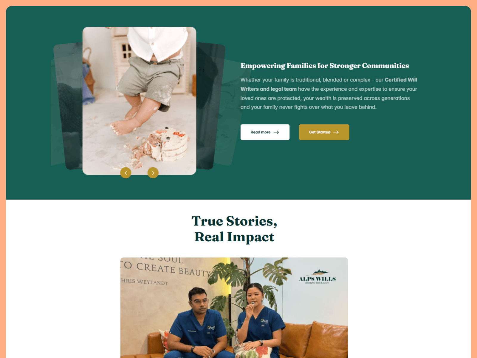 Alps Wills Website