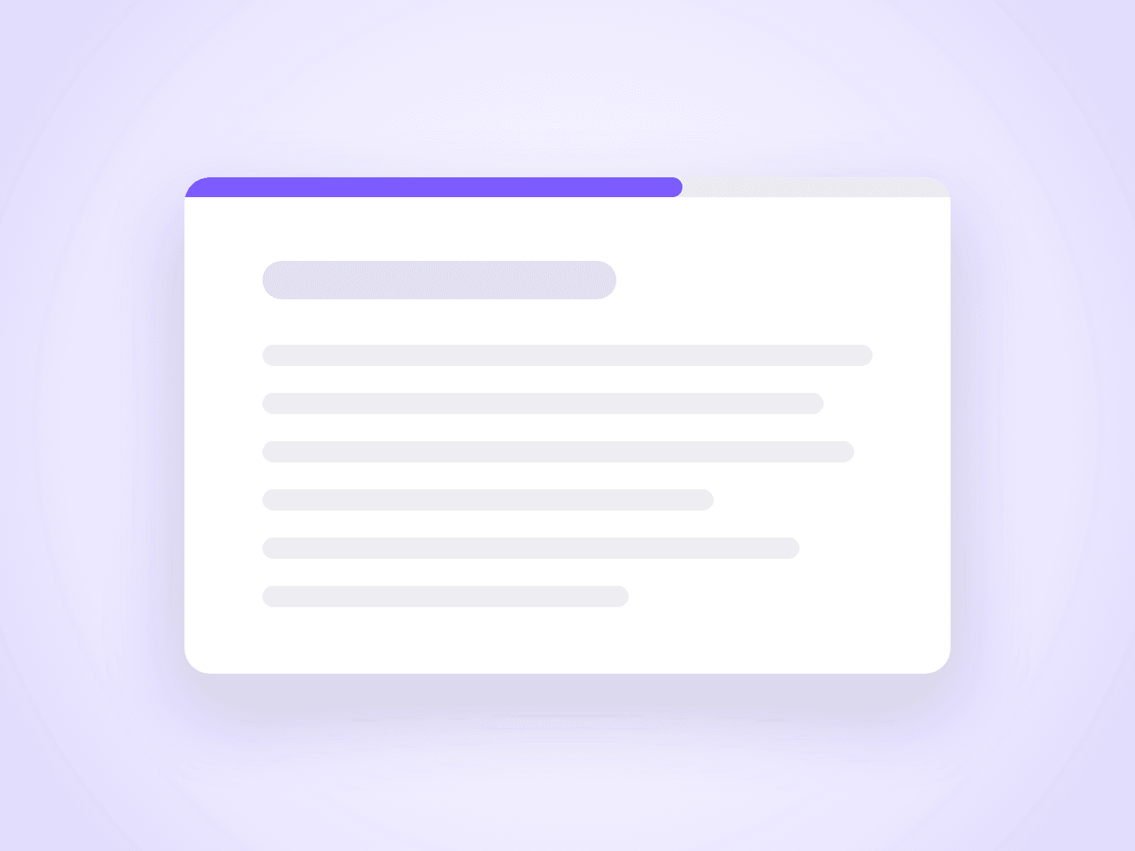 Reading Progress Bar