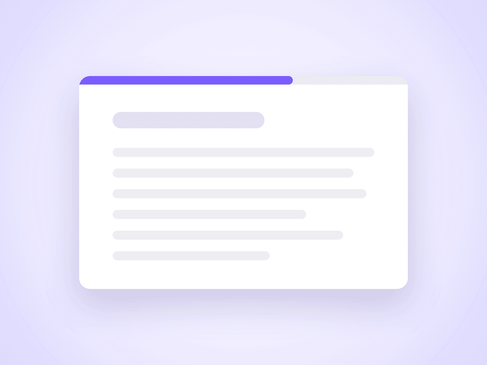Reading Progress Bar