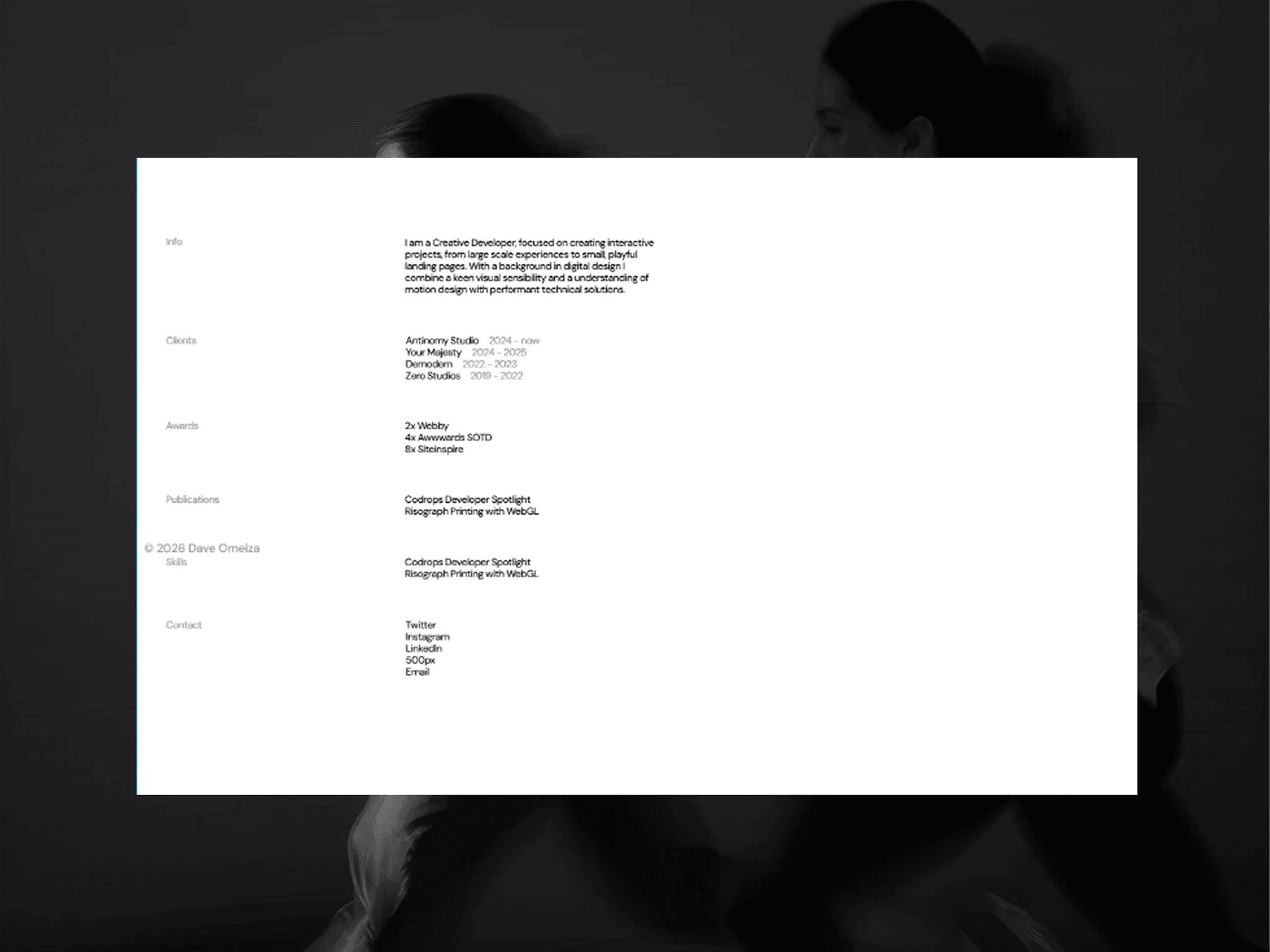 Nothing Folio