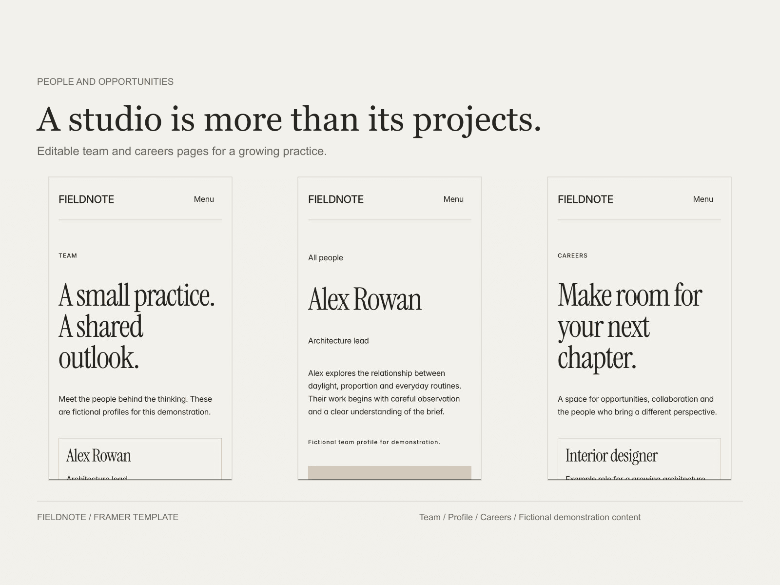Fieldnote Studio