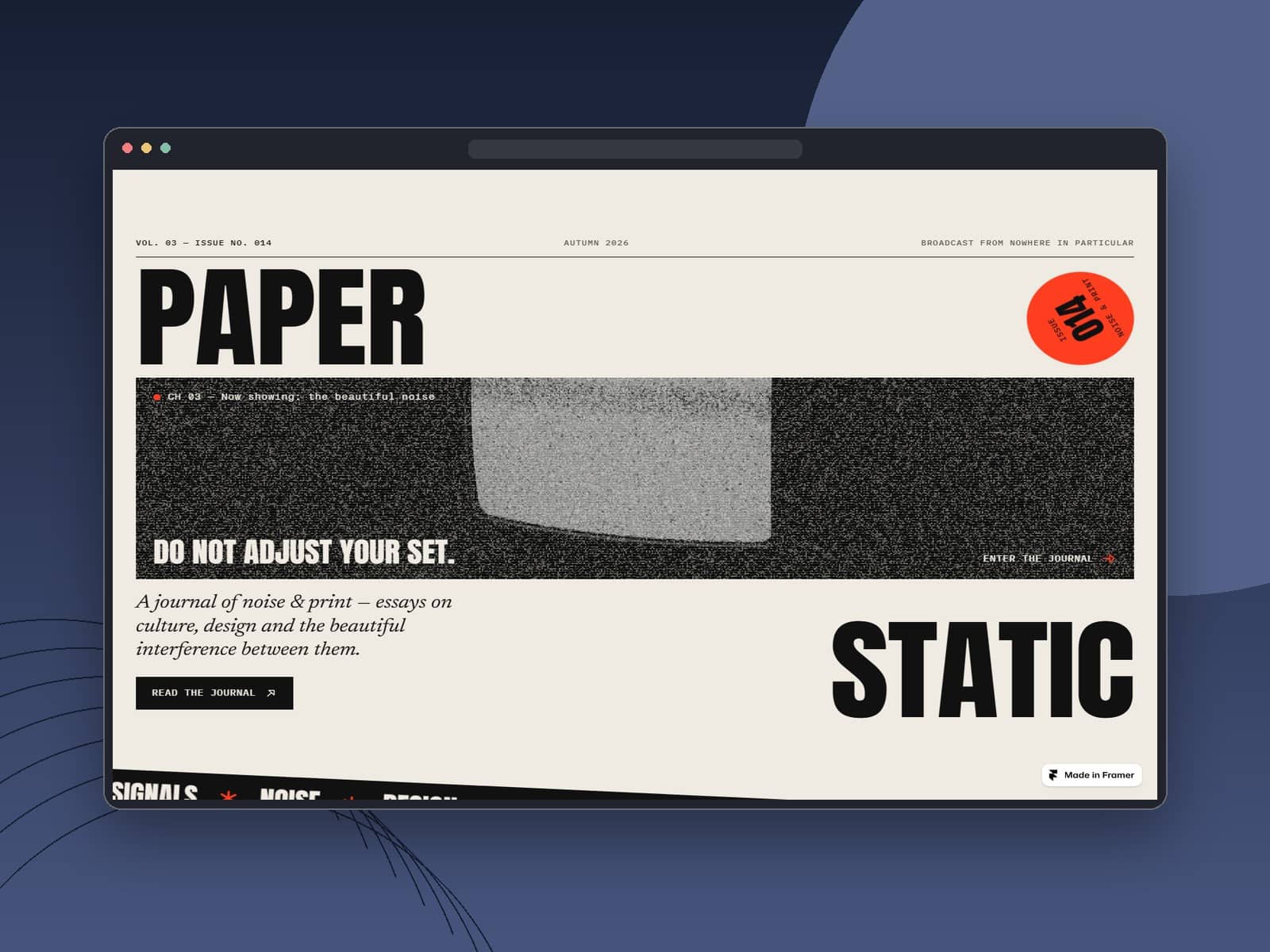 PAPER STATIC