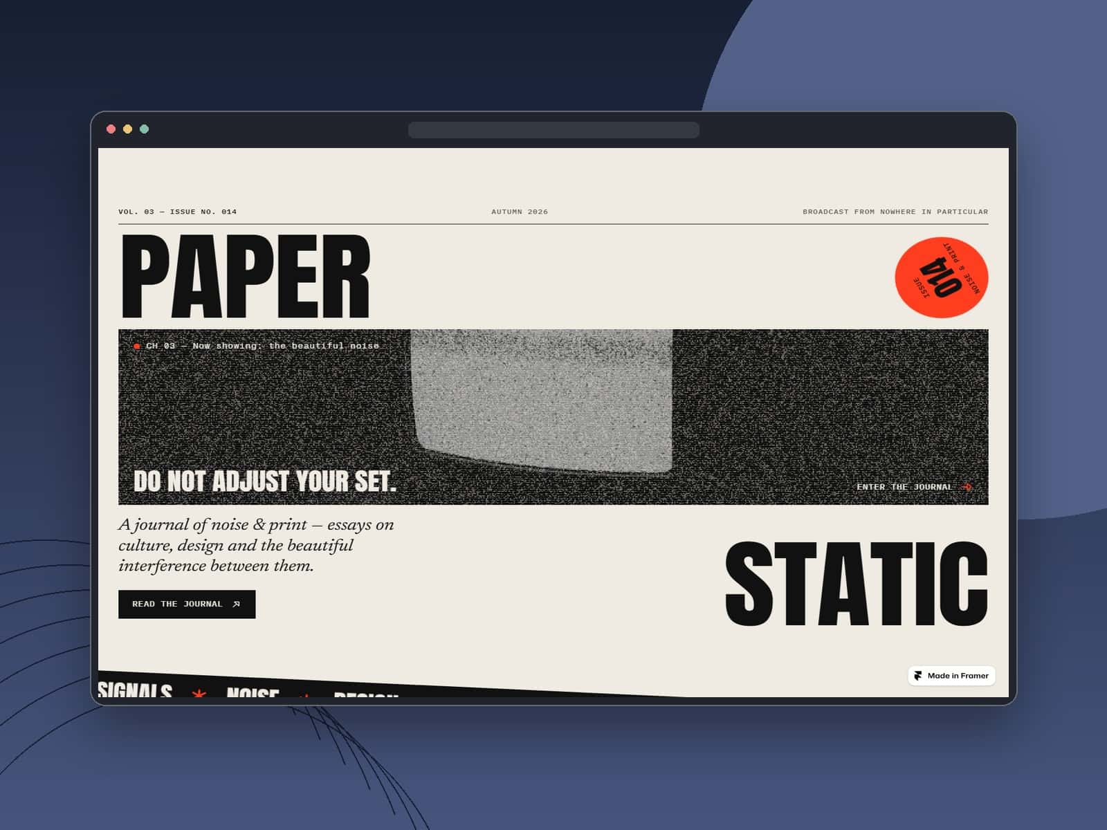 PAPER STATIC