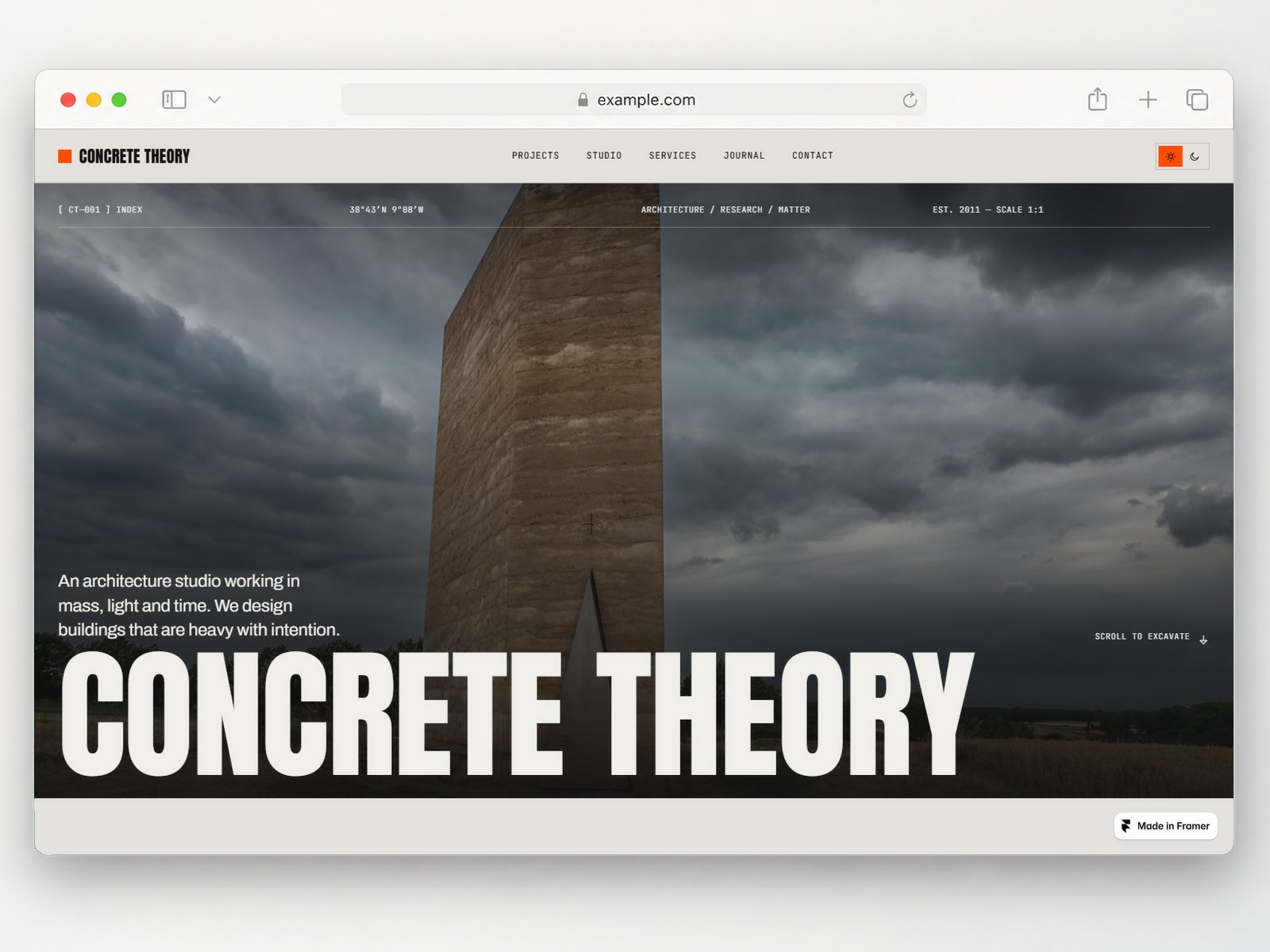 CONCRETE THEORY