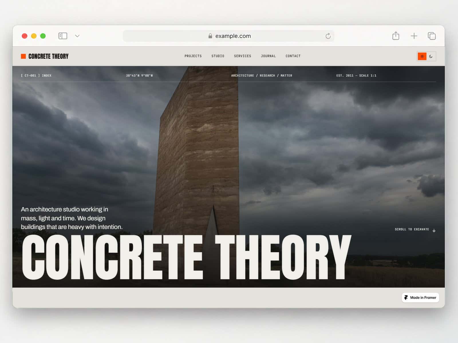 CONCRETE THEORY