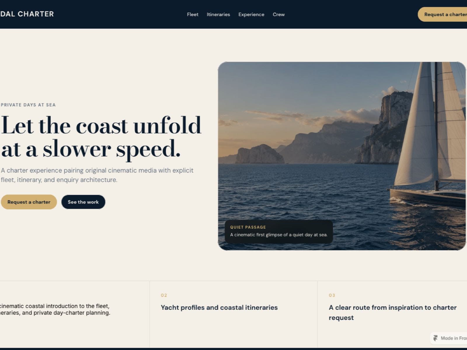 Tidal Charter