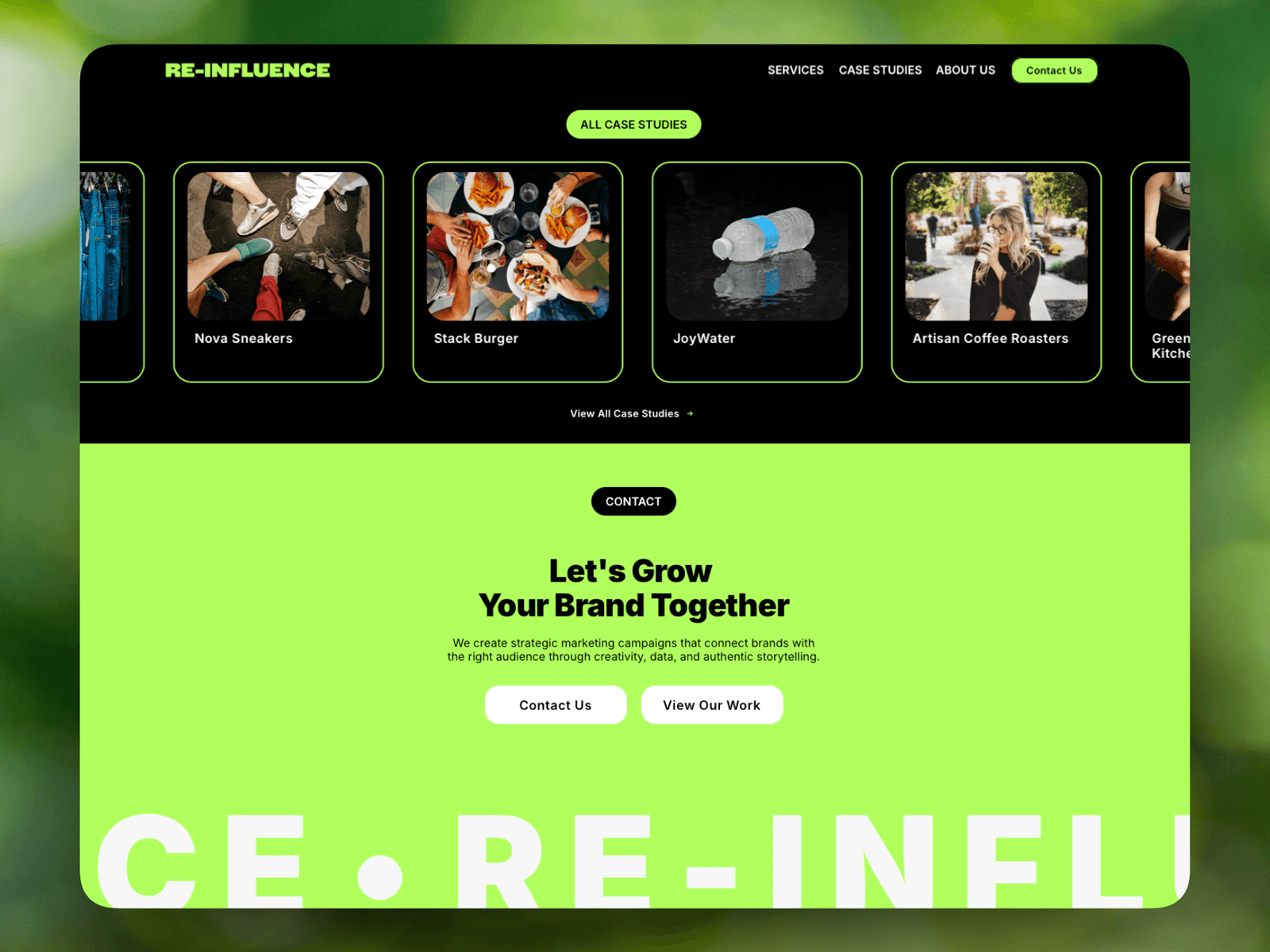 Re-Influence