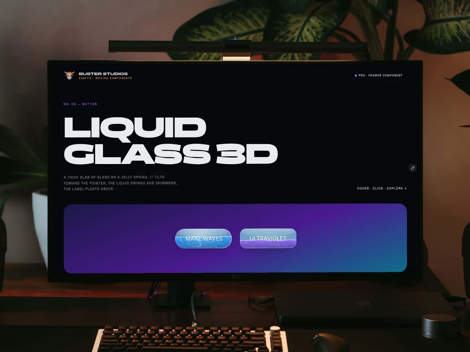 Kinetic Glass 3D