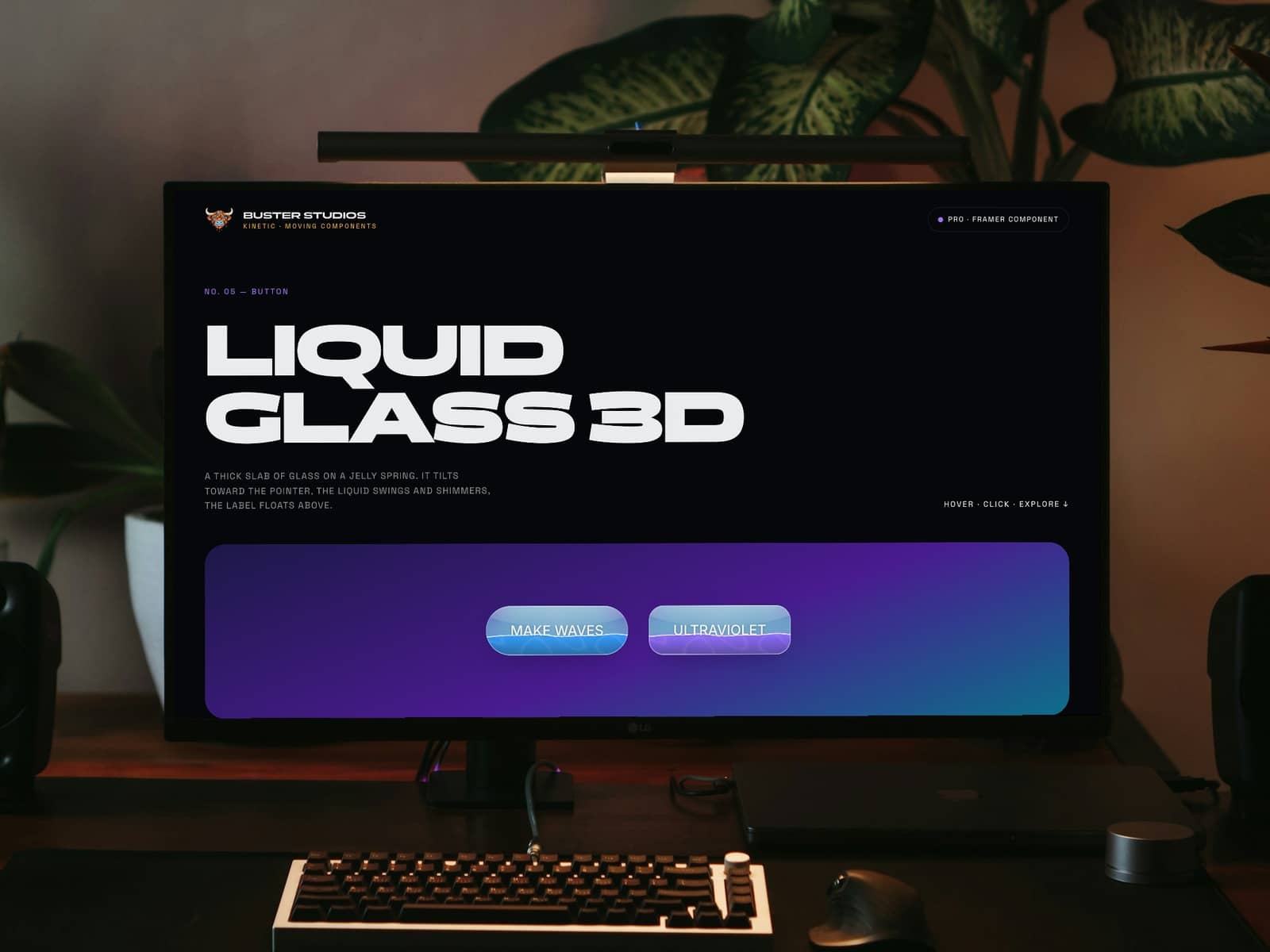 Kinetic Glass 3D