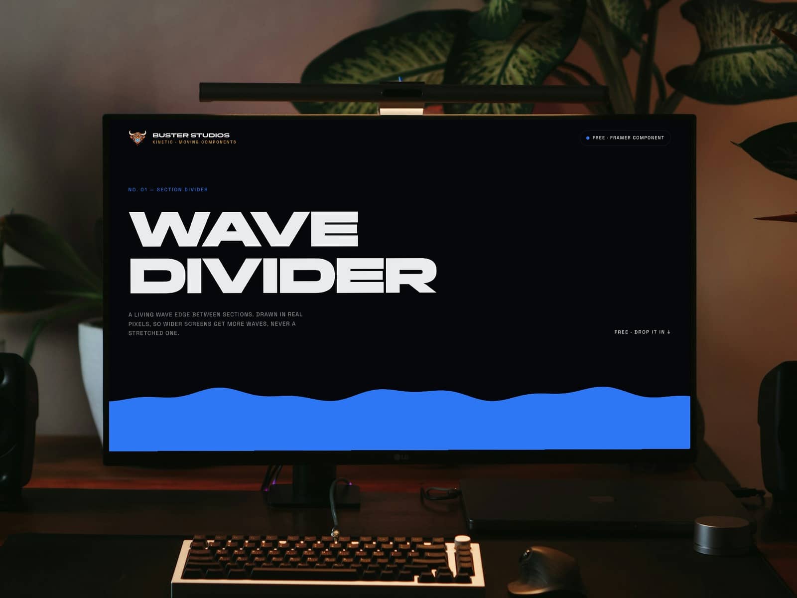 Kinetic Wave Divider