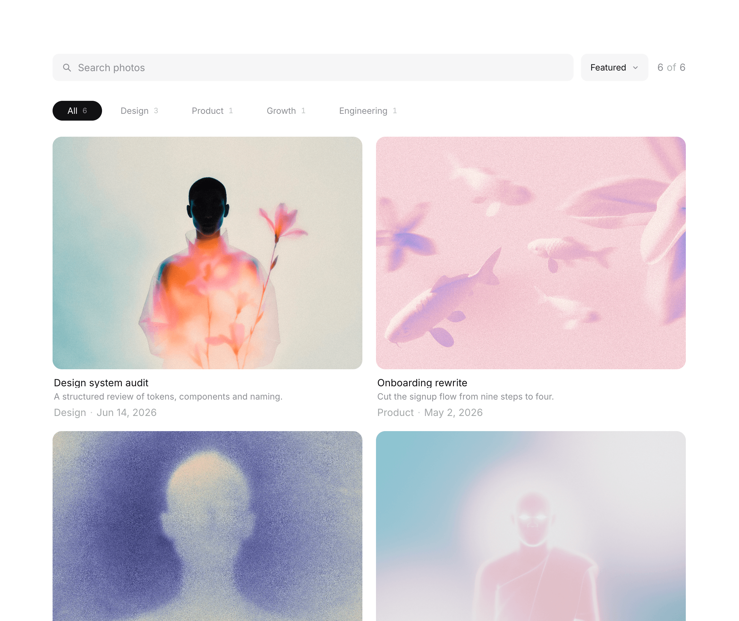 Gallery Filter