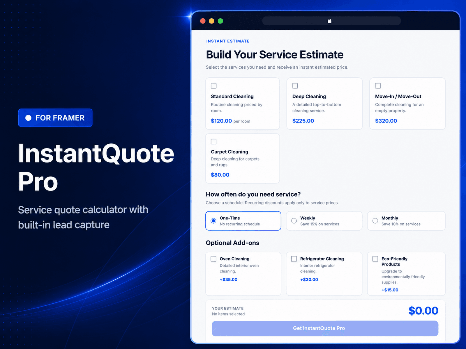 InstantQuote Pro