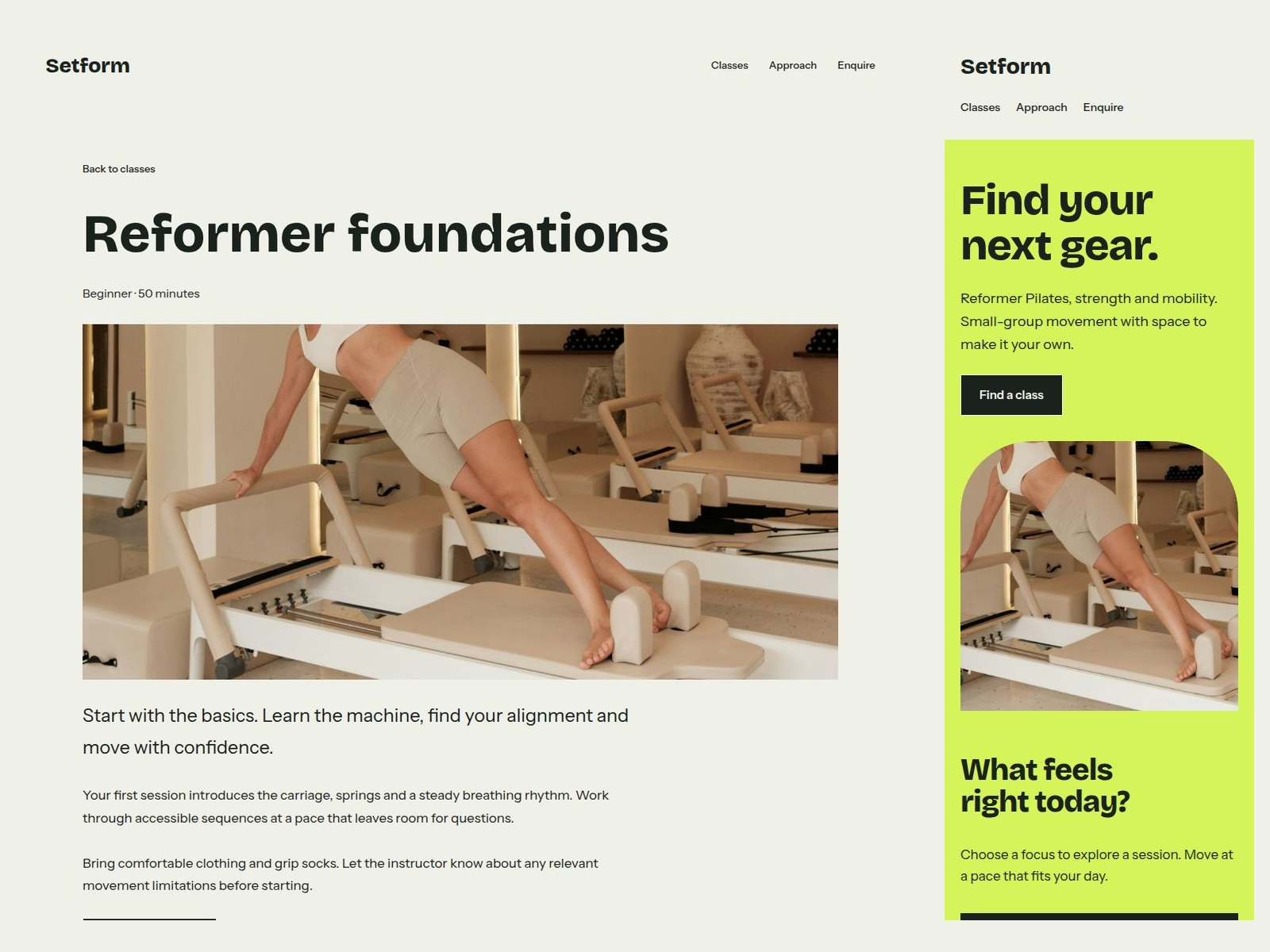 Setform
