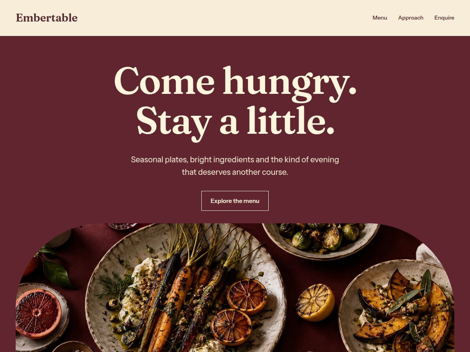 Embertable