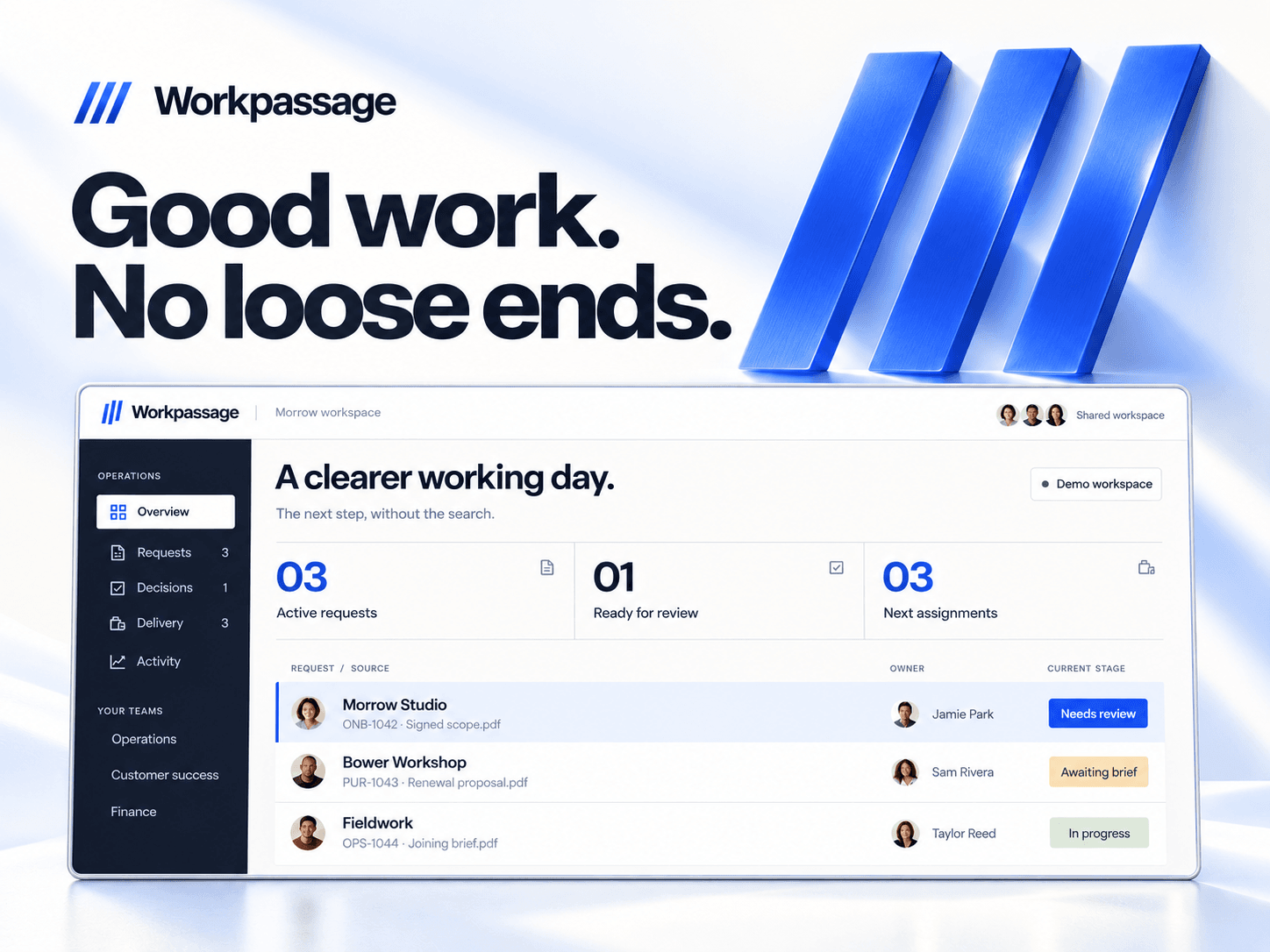 Workpassage
