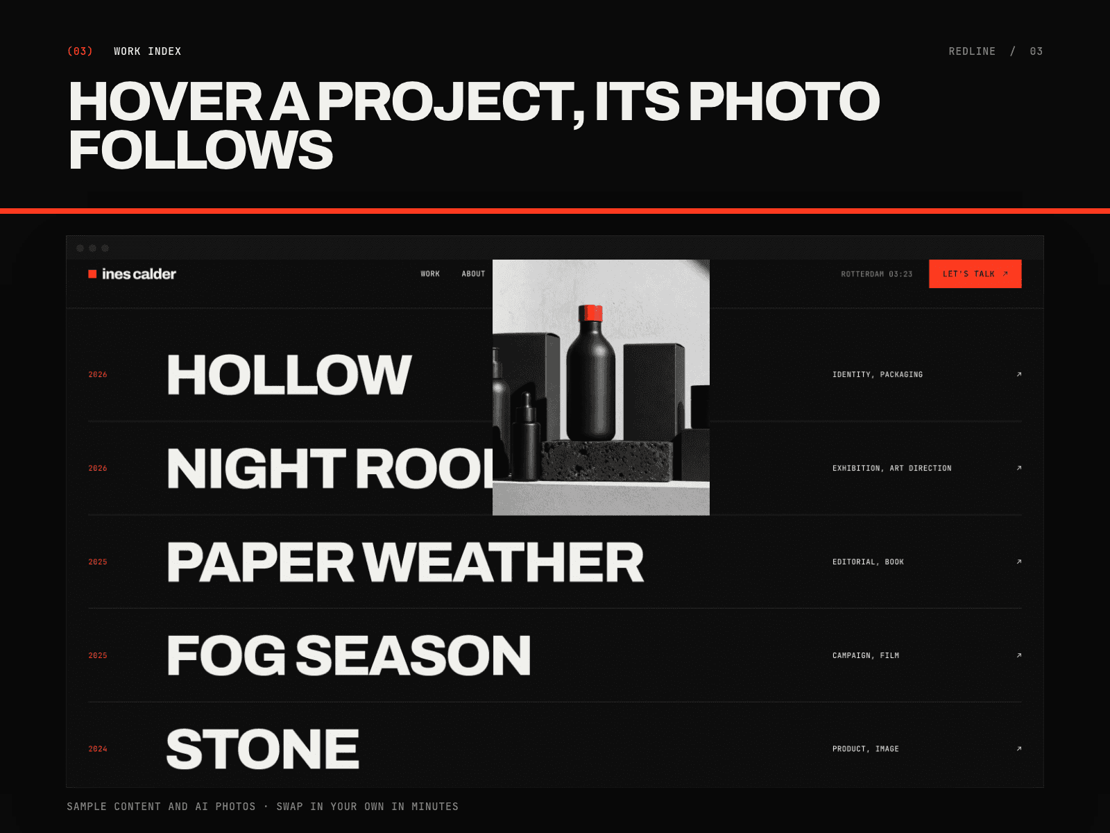 Redline Folio