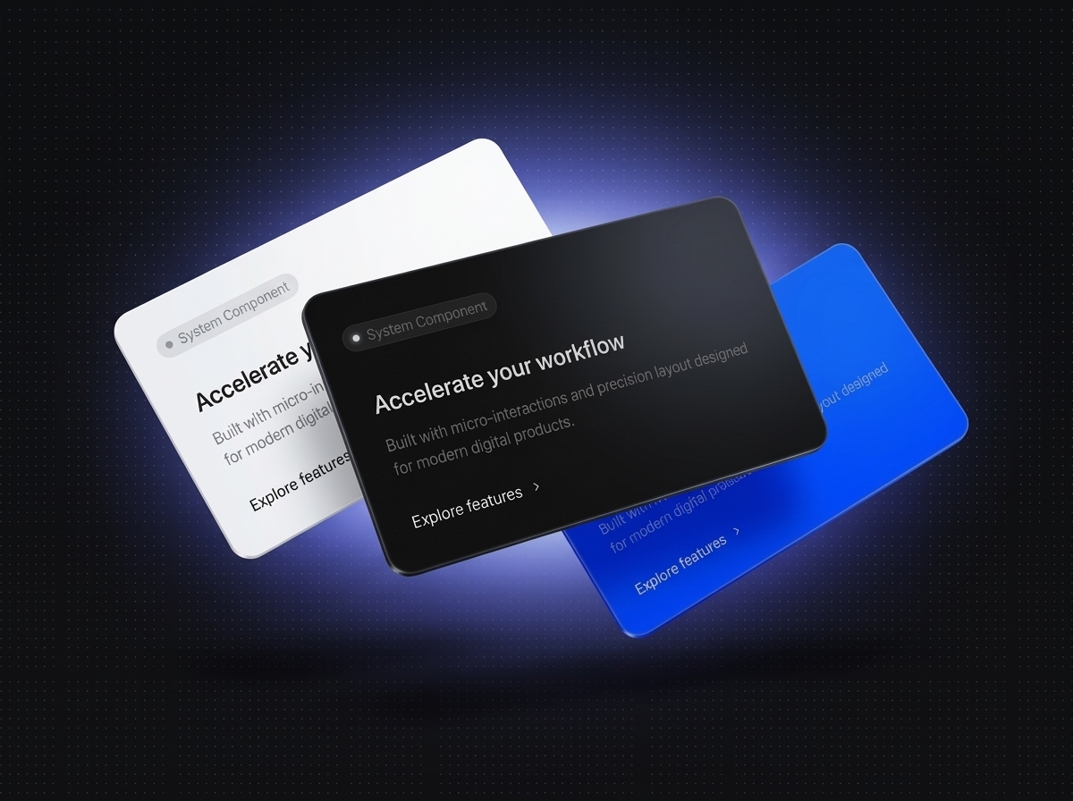 Sleek 3D Tilt Card