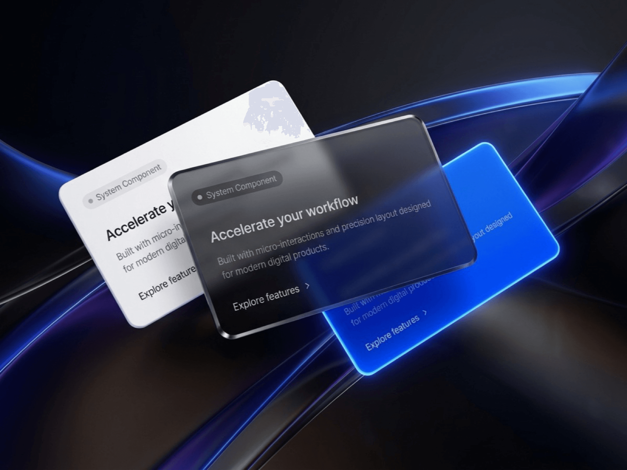 Sleek 3D Tilt Card