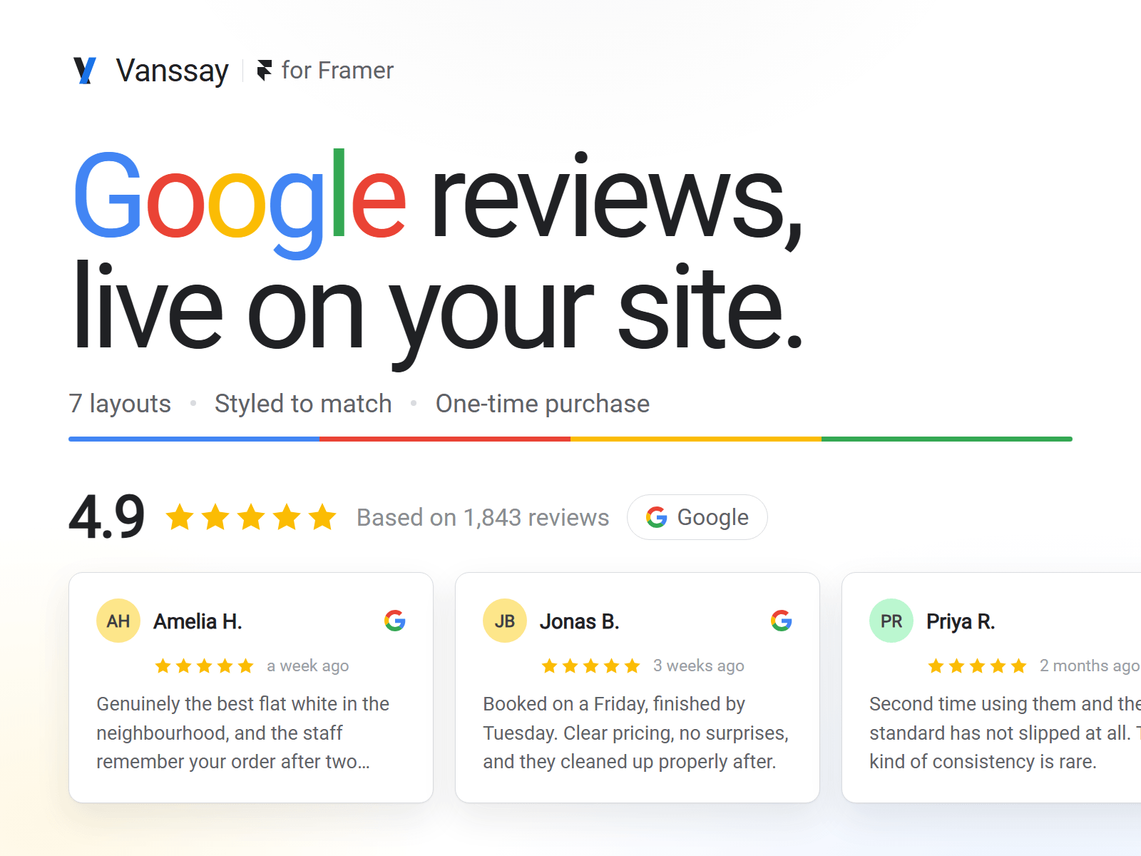 Live Reviews Google
